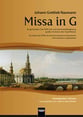 Missa In G SATB Full Score cover